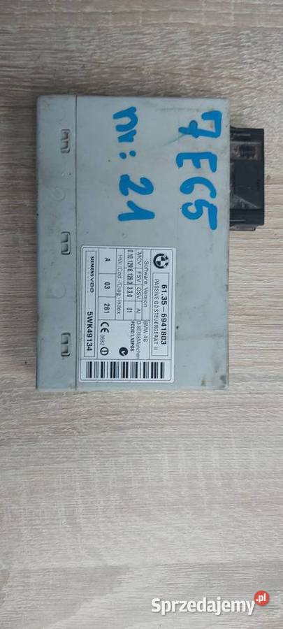 Moduł sterownik Passive Go BMW 7 E65 61356941803 Szczecin