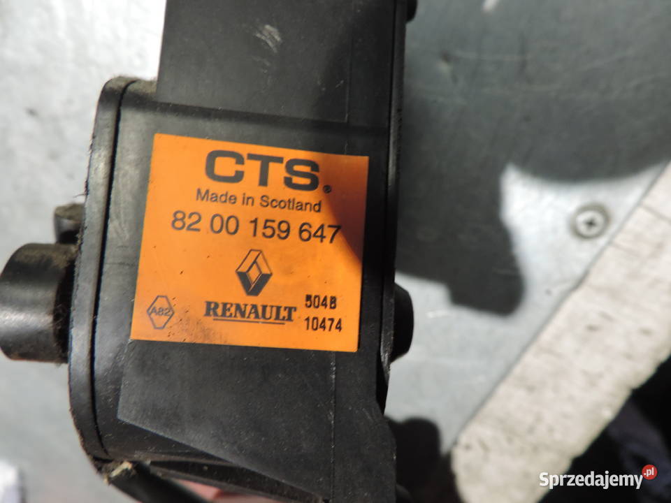 PEDAŁ GAZU POTENCJOMETR RENAULT SCENIC II 19 dci Nowy Sącz