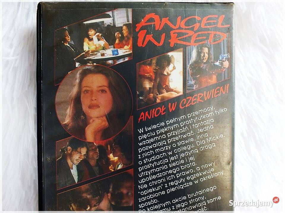 Kaseta VHS Film Angel In Red Thiller Anioł w Żary