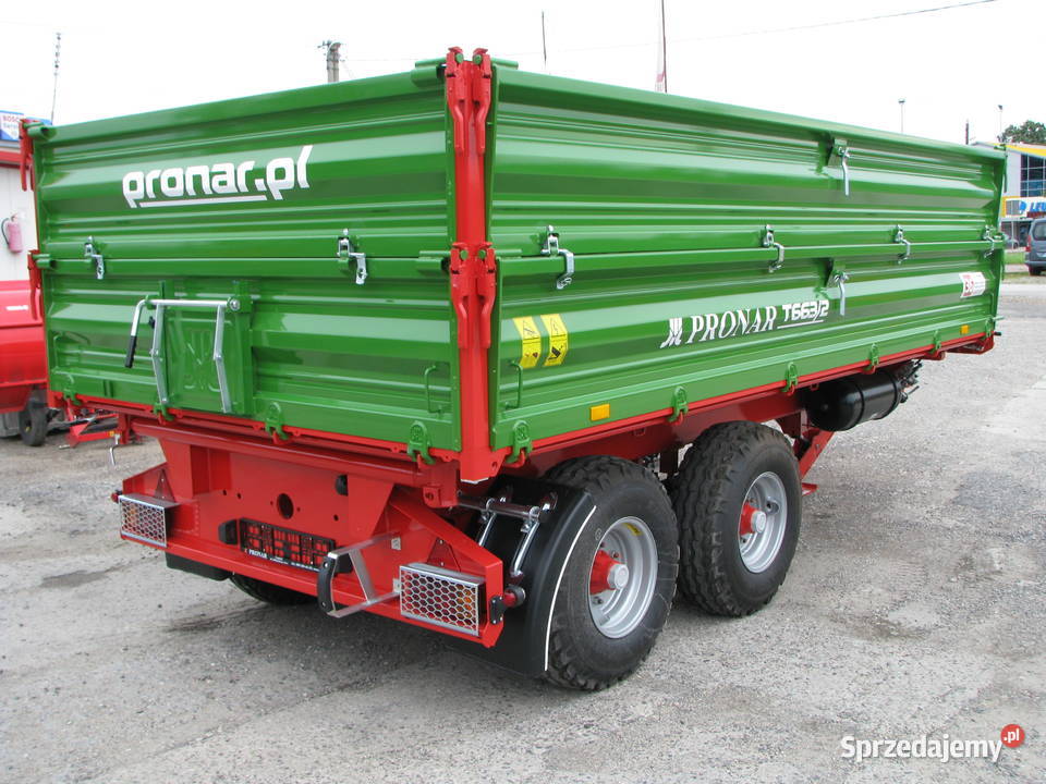NOWA Przyczepa TANDEM paletowa T6632 PRONAR 7ton Opoczno