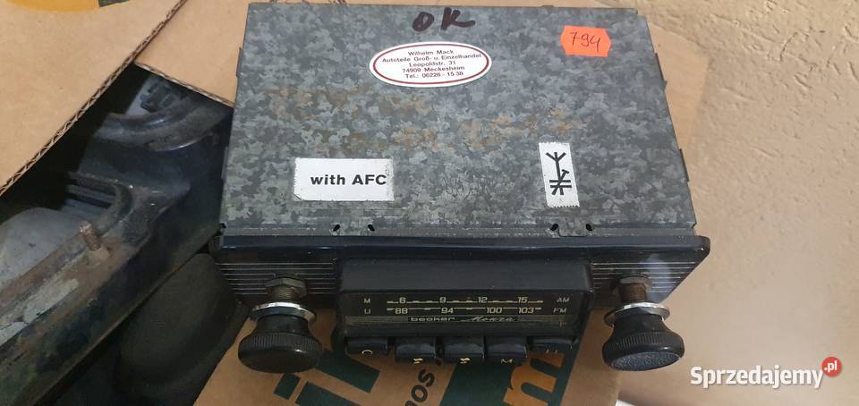 becker monza MU sprawne porsche mercedes Łódź