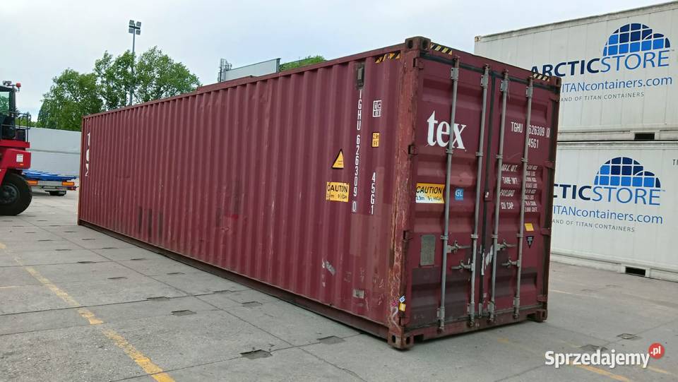 Kontener morski 12 metrów 40 HC sprzedam Puławy sprzedam