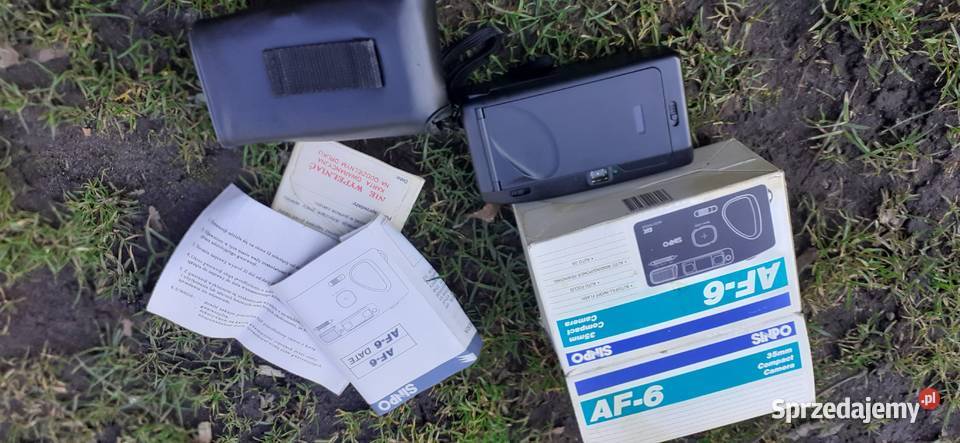 Aparat fotograficzny Sinpo AF6automatycznyna Tuszkowo