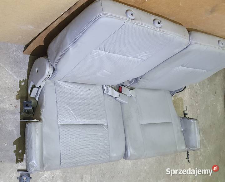 Fotel fotele Nissan Patrol Y61 trzeci rząd skóra