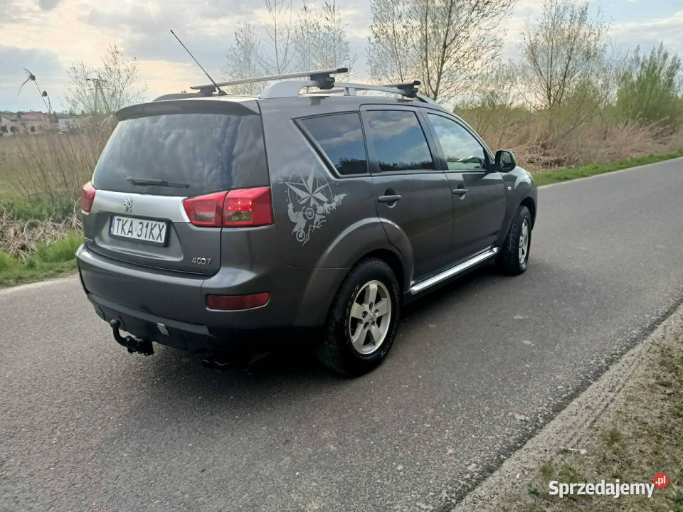 Peugeot 4007 Peugeot 4007 22HDi 156 08r 4x4 7 Os nieuszkodzony Tarnów