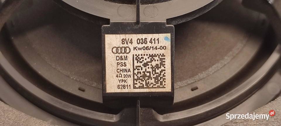 AUDI A3 8V GŁOŚNIK DRZWI TYŁ 8V4035411