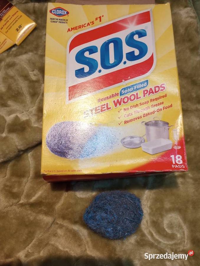 Zmywaki druciaki z wełny stalowej clorox podkarpackie Przemyśl sprzedam