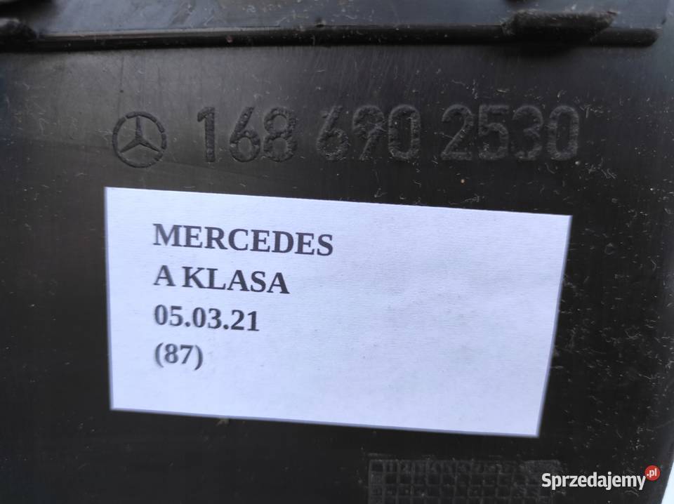NADKOLE LEWY PRZÓD MERCEDES A KLASA W168 LIFT Nowy Tomyśl sprzedam
