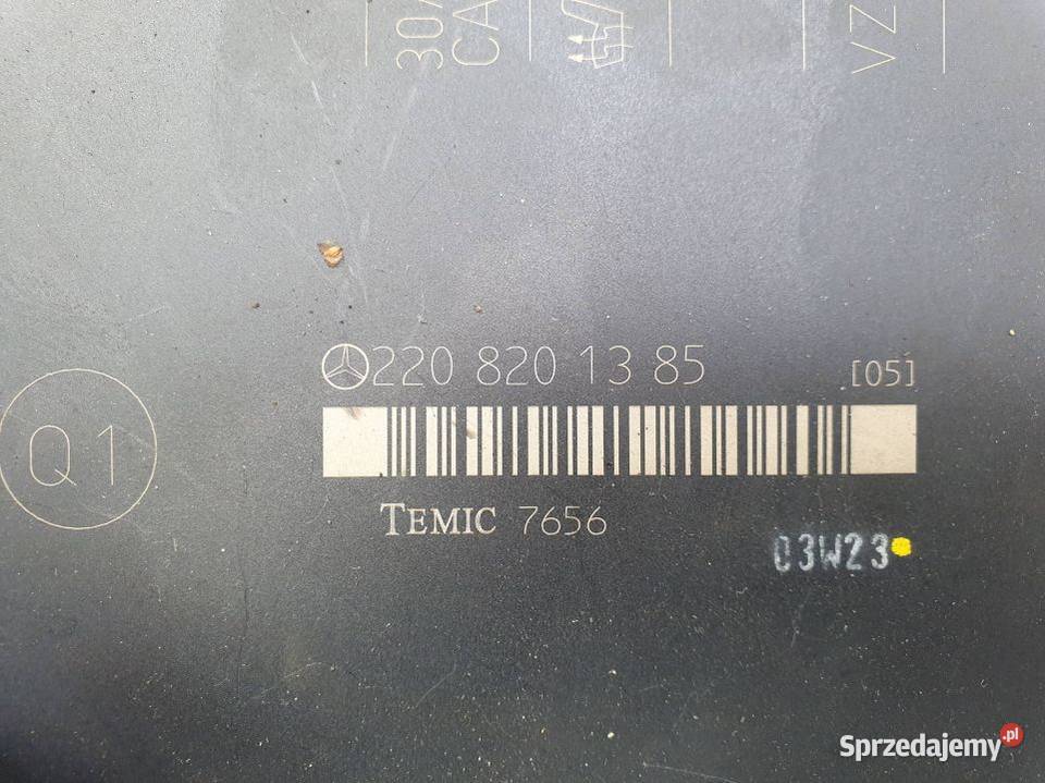 MODUŁ MERCEDES W 220 LIFT 2208201385 Lipno