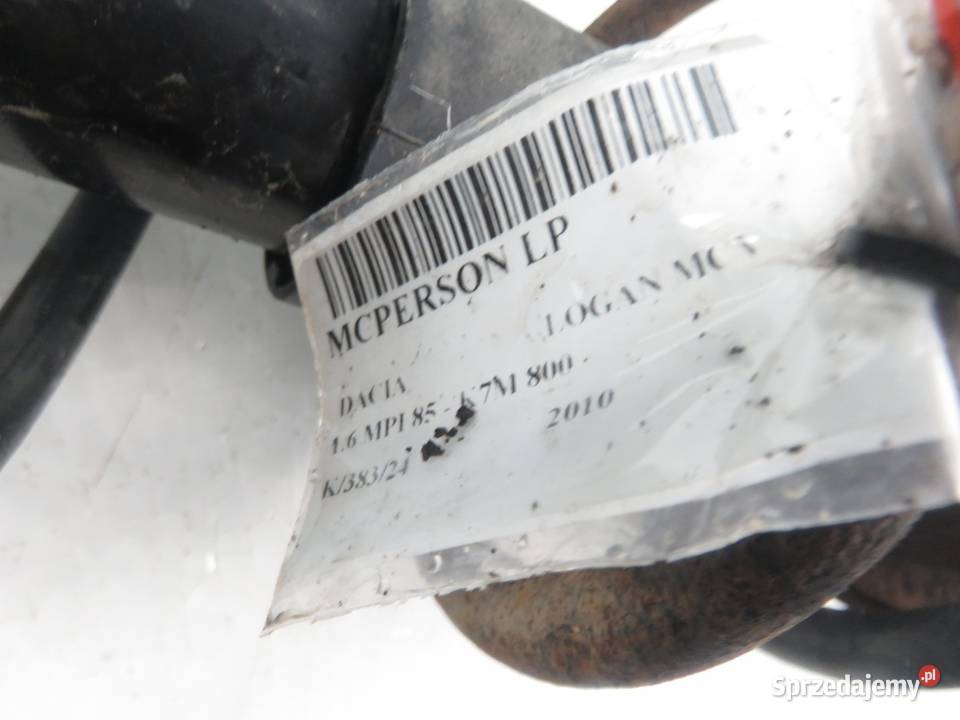 MCPERSON LEWY PRZEDNI DACIA LOGAN MCV 16 B małopolskie