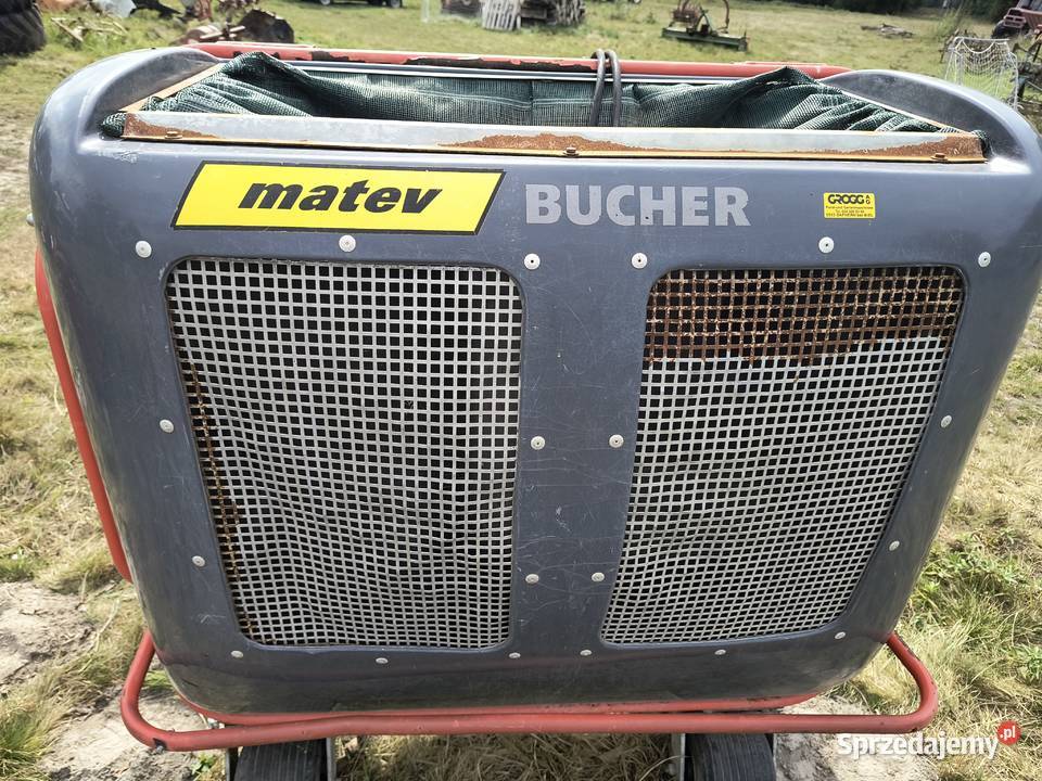 Odkurzacz do liści trawy na wom Krowica Sama