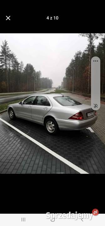 MercedesBenz Sclass skórzana tapicerka Białystok sprzedam