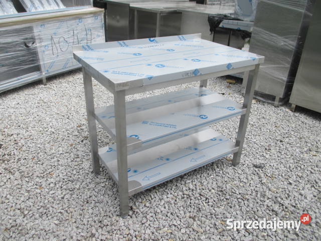 Stół Gastronomiczny Z 2 Półkami 1006085 NOWY sprzedam