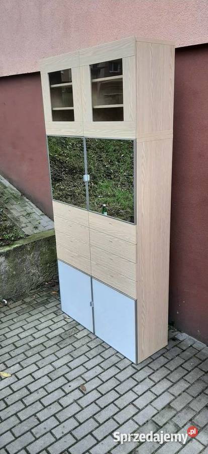 Szafa Ikea Besta z lustrami Szafy i garderoby Poznań