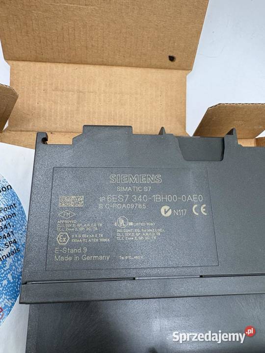 Siemens 6ES7 3401BH000AE0 CPU Unit Pozostałe mazowieckie Warszawa sprzedam
