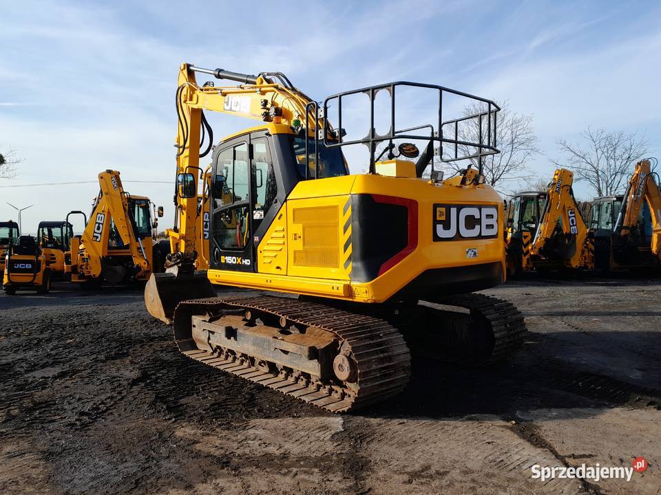 JCB 150X HD 2021R KOPARKA GĄSIENICOWA 17 TON CAT Krotoszyn sprzedam