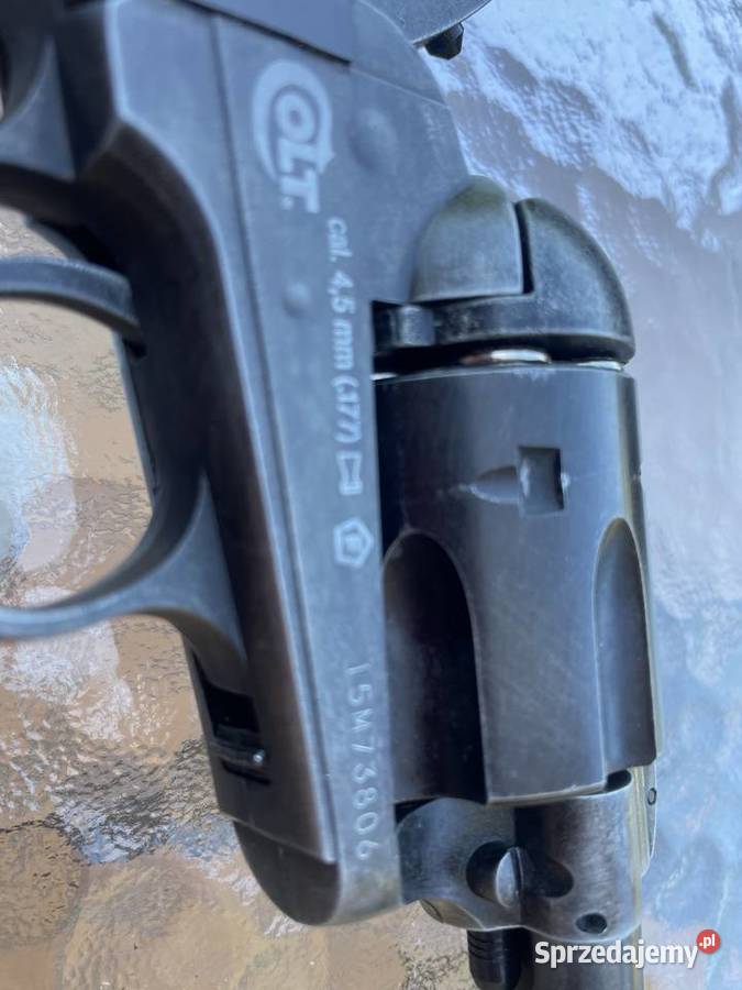 Wiatrówka colt45 mm energia poniżej 17 juli nie zachodniopomorskie Czaplinek sprzedam