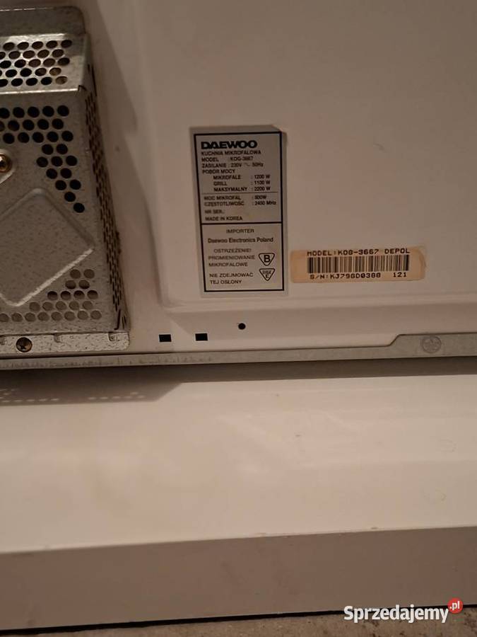 Mikrofala Daewoo Jawiszowice