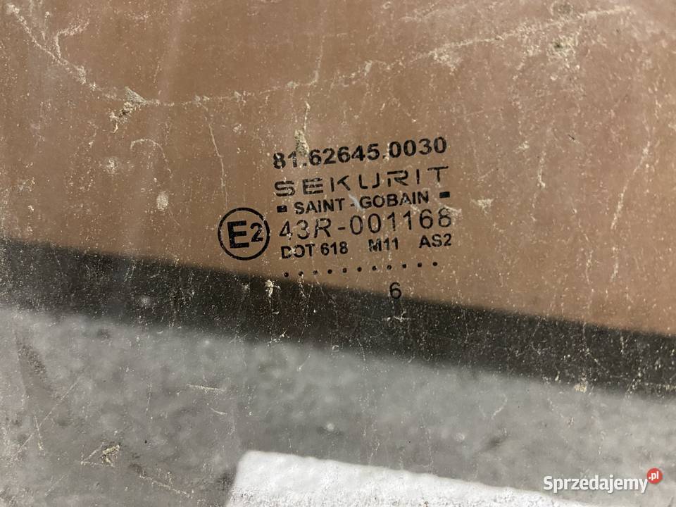 Szyba Prawa MAN TGA TGL TGM TGS 81626450030 Maszewo
