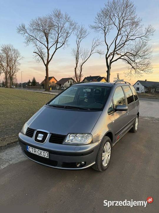 Seat Alhambra 20 TDI Style 140 2008r 7 osobowy Kościeszki sprzedam