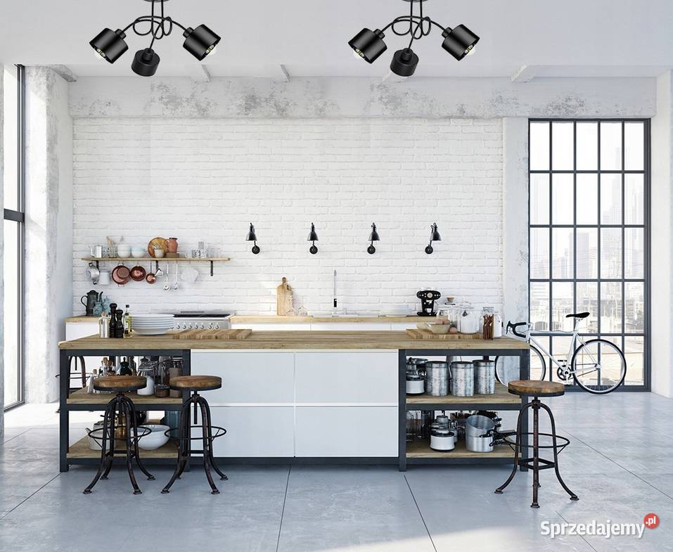 LAMPA SUFITOWA ŻYRANDOL potrójna LOFT EDISON podlaskie Choroszcz