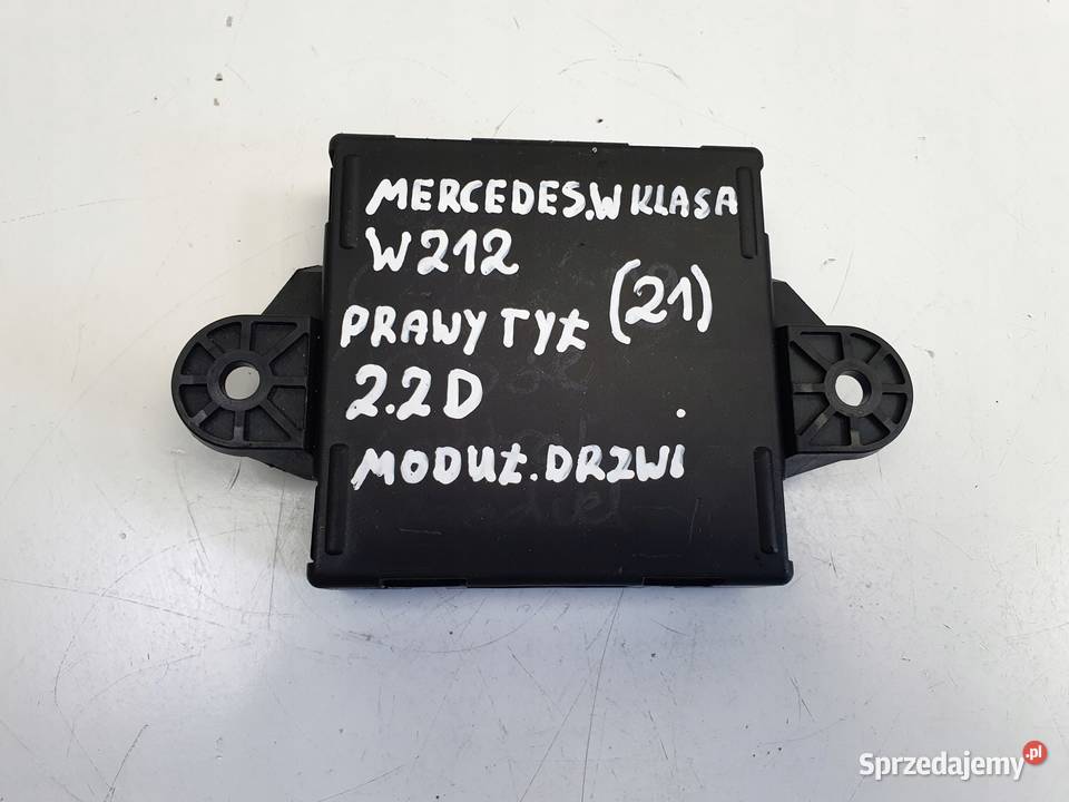 Mercedes W211 MODUŁ DRZWI Sterownik prawy tył Rudka