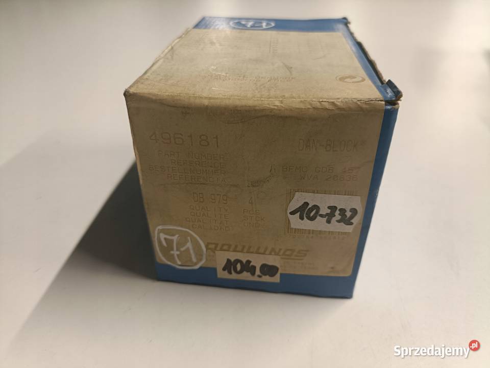 KLOCKI HAMULCOWE Lancia Thema Delta PRZEDNIE Klocki hamulcowe Rudka