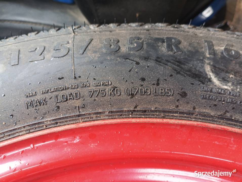 Sprzedam koło zapasowe dojazdowe 4x108 16 stka Nisko