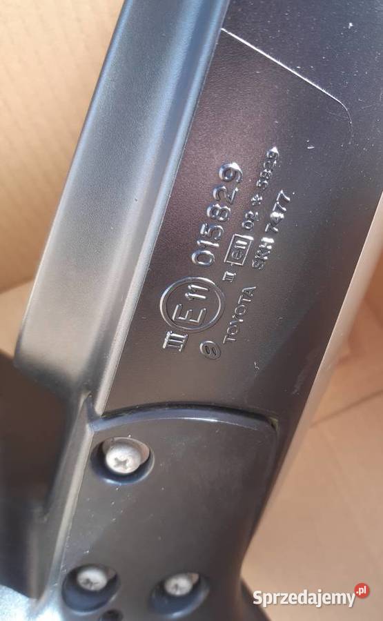 Lusterko prawe toyota corolla E12 polift 5 PIN łódzkie Łódź