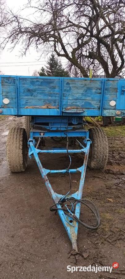 Przyczepa wywrotka 8 ton BSS Brandys nieuszkodzony