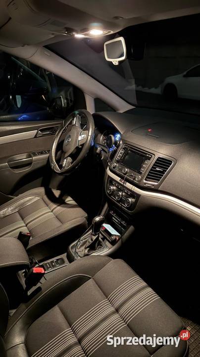 VW Sharan 2012 200 DSG 7 osobowy nieuszkodzony śląskie Gliwice