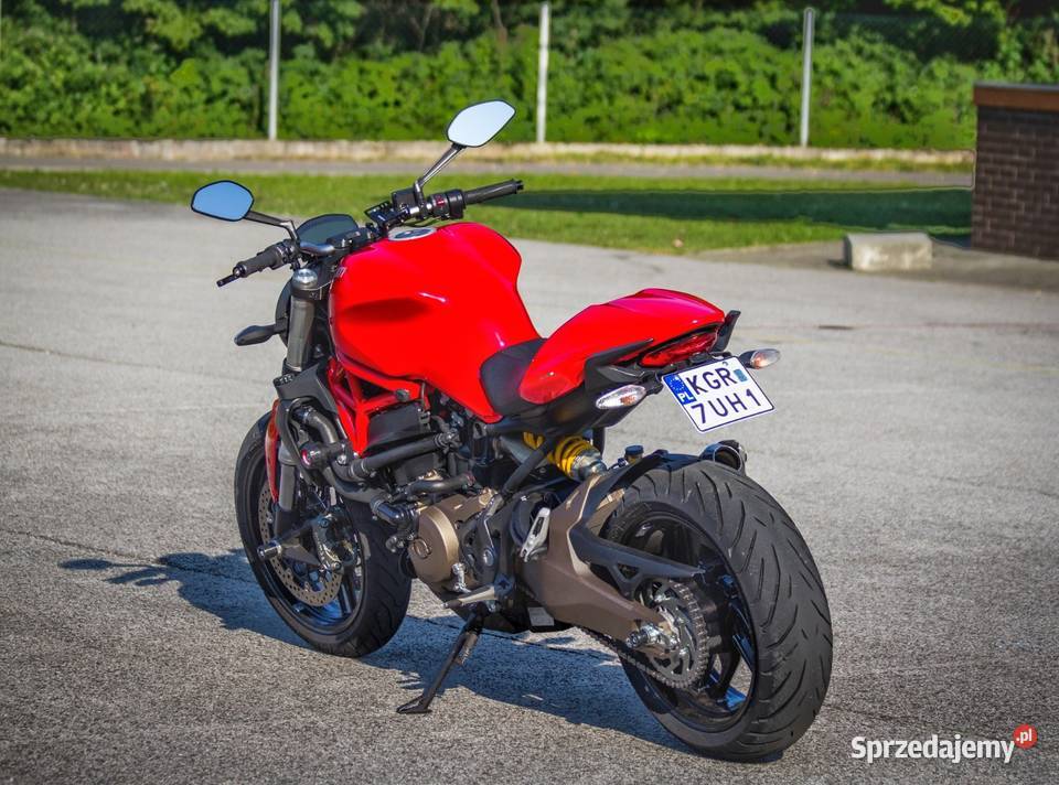 Ducati Monster 821 25 salon Polska bezwypadkowy Ducati Gorlice
