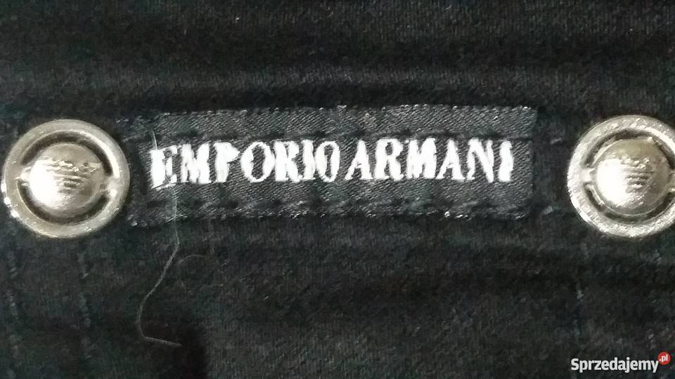 spodnie długie z logo emporio armani sprzedam