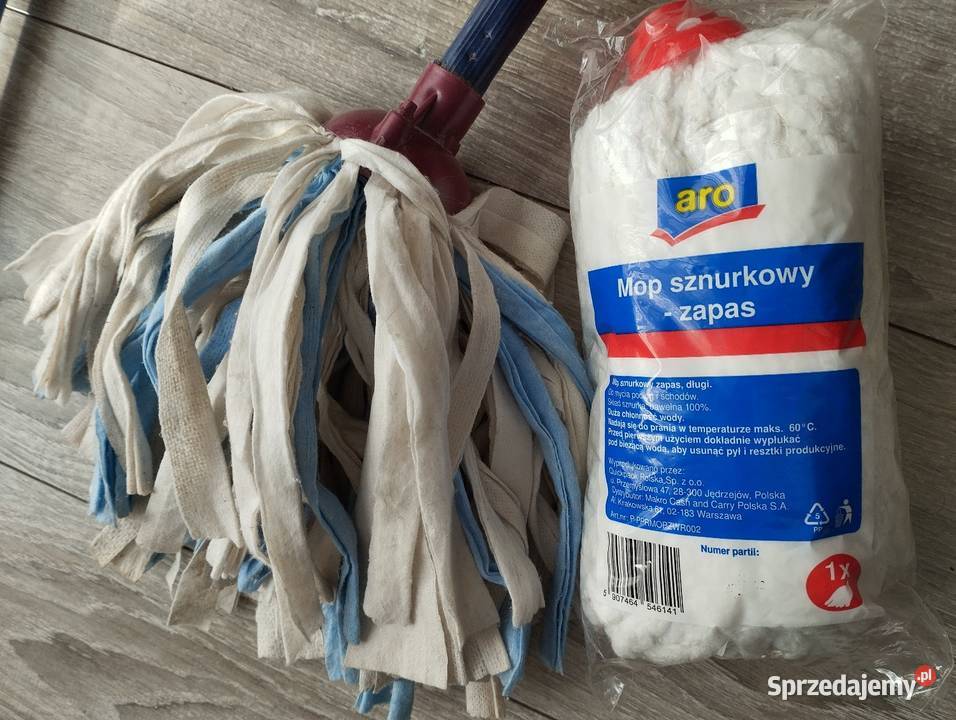 mop do podłogi z zapasem sznurkowym Poznań sprzedam