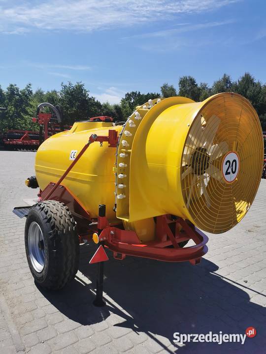 Opryskiwacze przyczepiany sadowniczy 1000L 1500L Przemyśl
