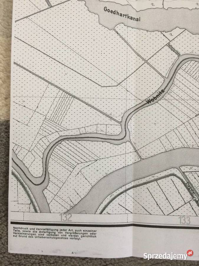 437 Kopia Niemieckiej Mapy Szczecin Zdroje