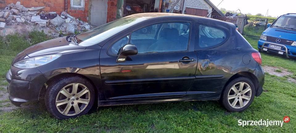 Peugeot 207 do poprawek niski przebieg Wszeliwy