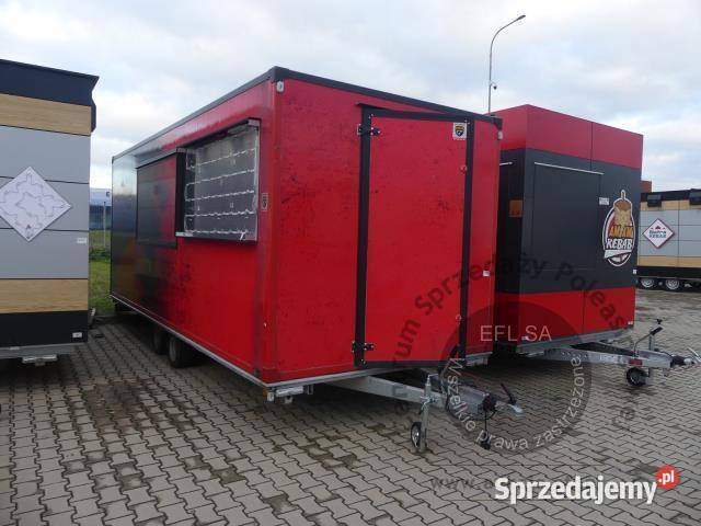 Przyczepa gastronomiczna KEBAB RANDOB BODNAR Magnice