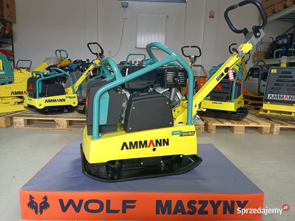 ZAGĘSZCZARKA REWERSYJNA AMMANN APR 3050 NOWA