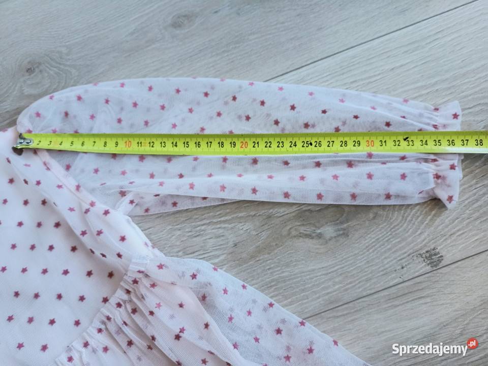 Sukienka dziewczęca tiulowa w gwiazdki 110 mazowieckie