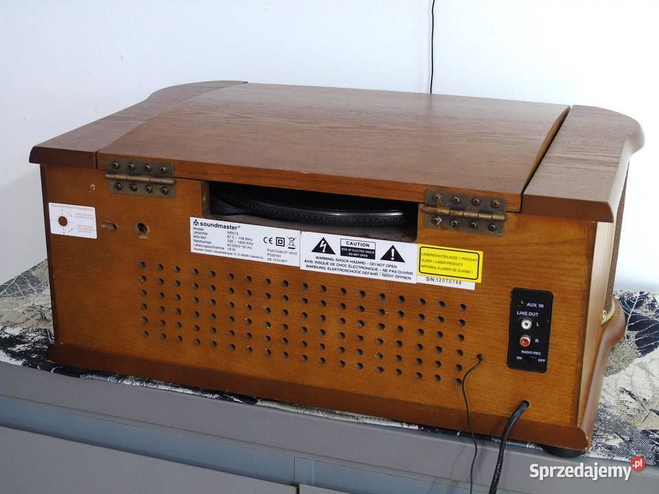 Retro Gramofon z radiem CD USB i magnetofonem i Elektronika podkarpackie Jasło