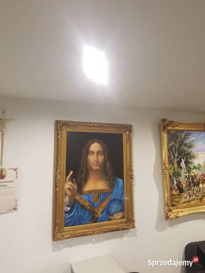 obraz Leonardo Da Vinci Zbawiciel Świata sprzedam