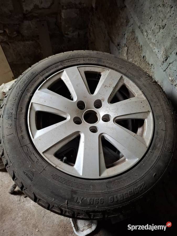 Felgi aluminiowe 16 5x112 opony zimowe Audi OE mazowieckie Kajetany