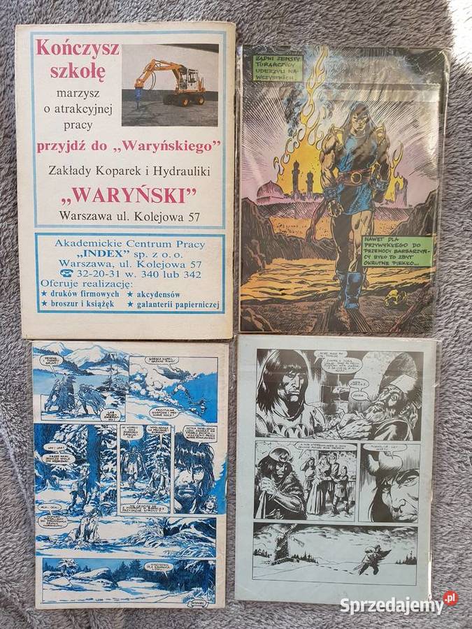 Conan Saga 4 komiksy AS Editor pierwsze wydania Gdynia
