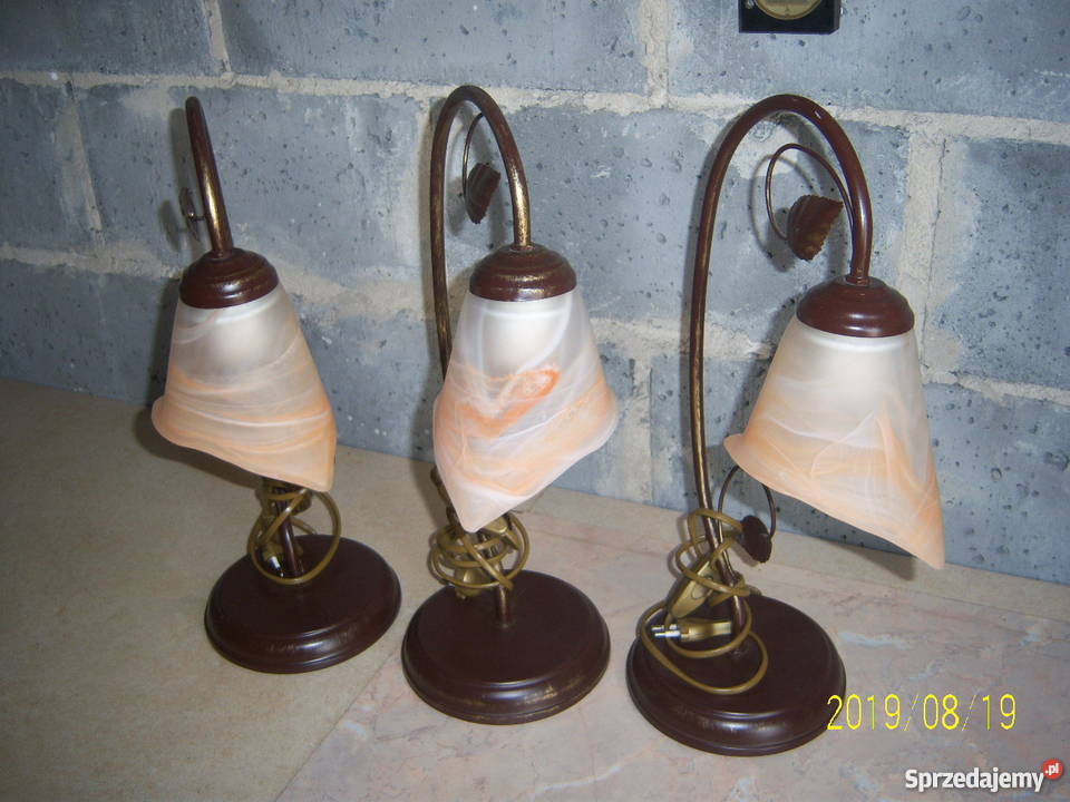 Lampa lampka lampki lampy nocne nocna 3 sprzedam