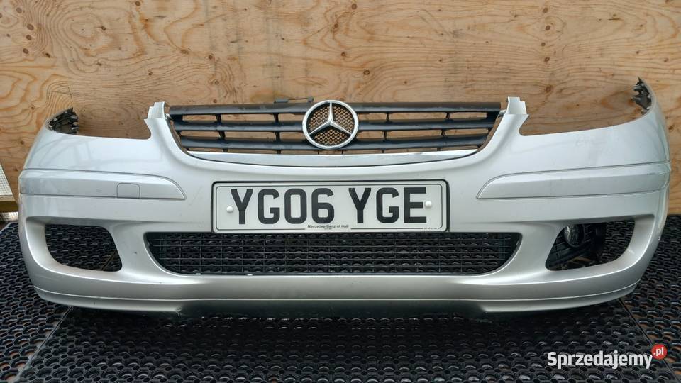 MERCEDES W169 ZDERZAK PRZÓD HALOGEN 761 osobowe Zbierkowo