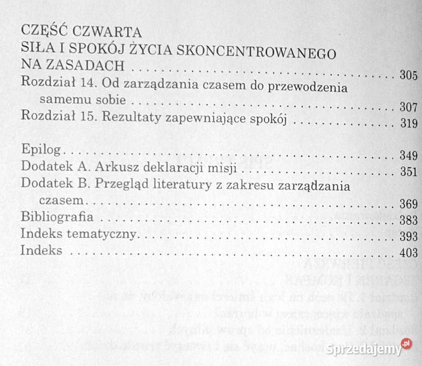 Najpierw rzeczy najważniejsze Stephen R Covey lubelskie Chełm