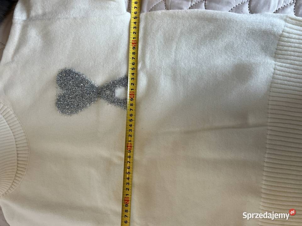Golf biały rozmiar M wełna Kalisz sprzedam