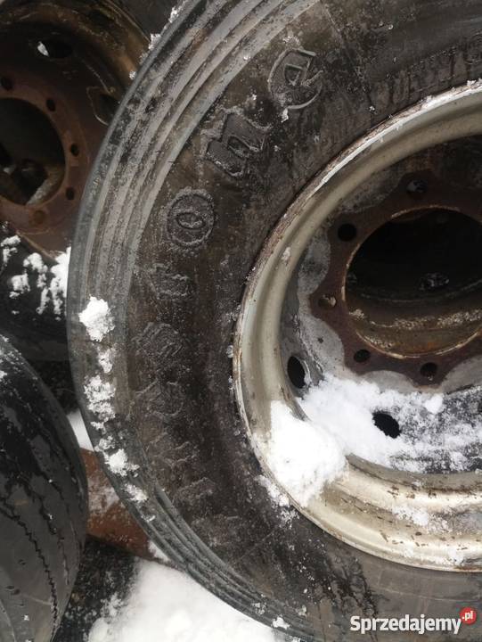 KOŁO MERCEDES ATEGO OPONA Z FELGĄ 28570 R195 stalowe Koła i felgi Rzędowice