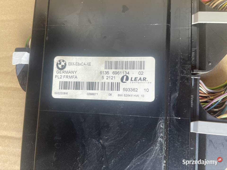 6961134 sterownik moduł świateł bmw 3 e90 e91 Szczecin